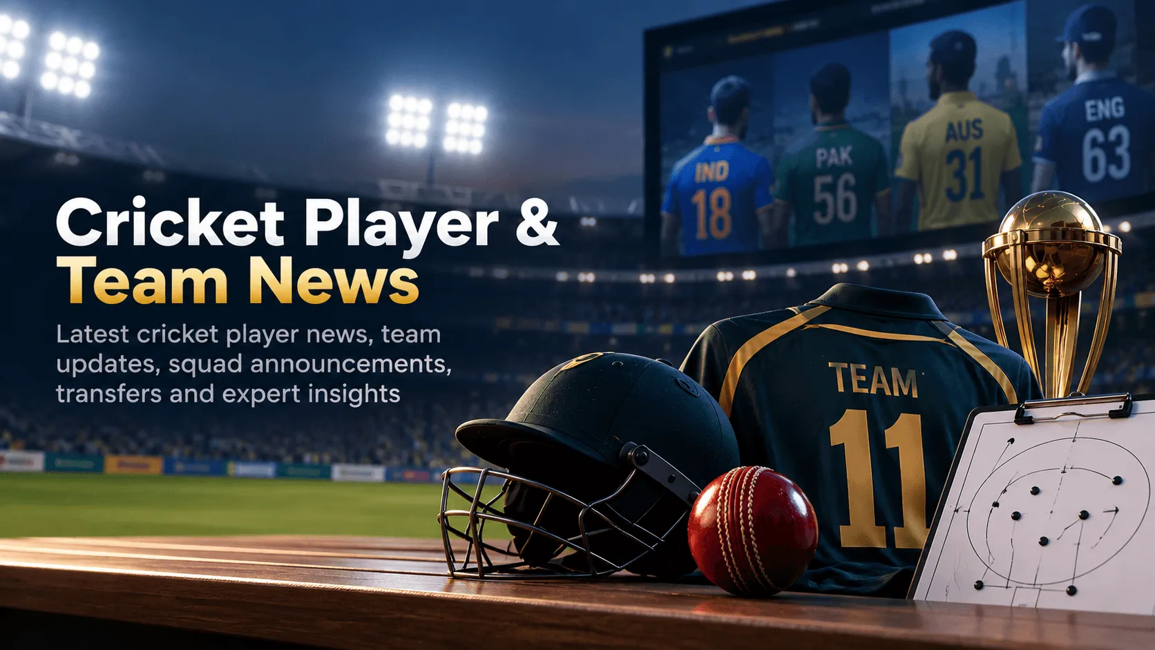 Cricket Player & Team News